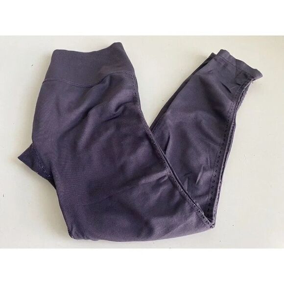 FOREVER 21 Leggings Women's Size M Plum Purple Yoga Active Workout High Waist - Picture 1 of 10